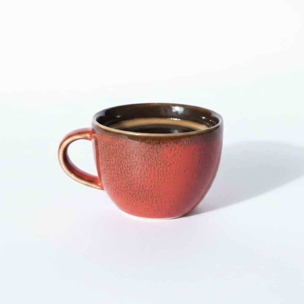 Luzerne Red Handcrafted Espresso Cup - Shop Coffee Hobby
