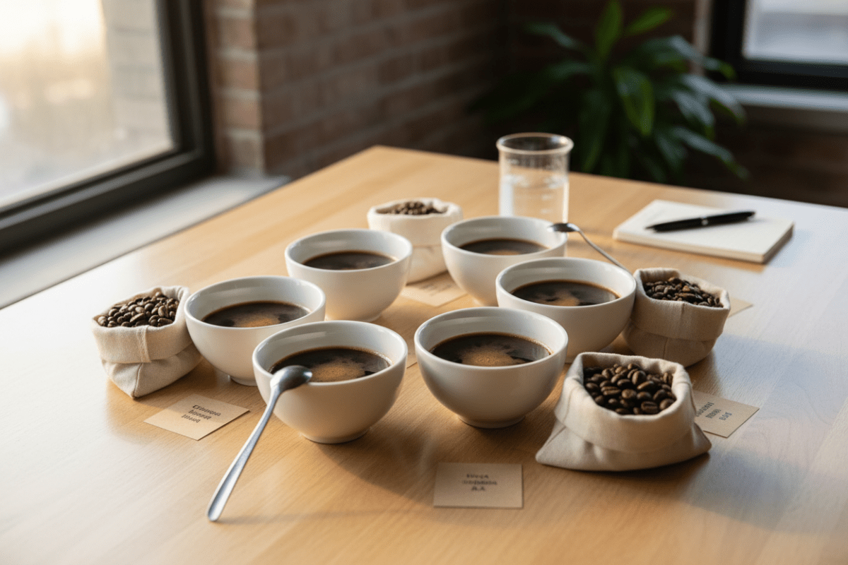 Coffee Cupping & Tasting - Shop Coffee Hobby