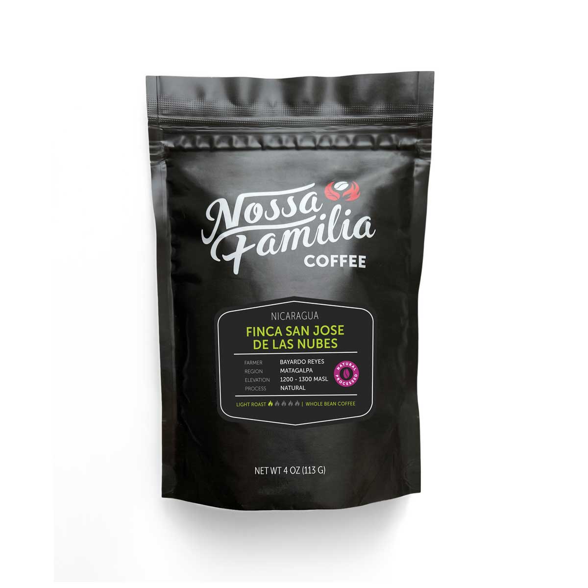 Nicaragua Finca San Jose de las Nubes | Natural Process | Nossa Familia Coffee