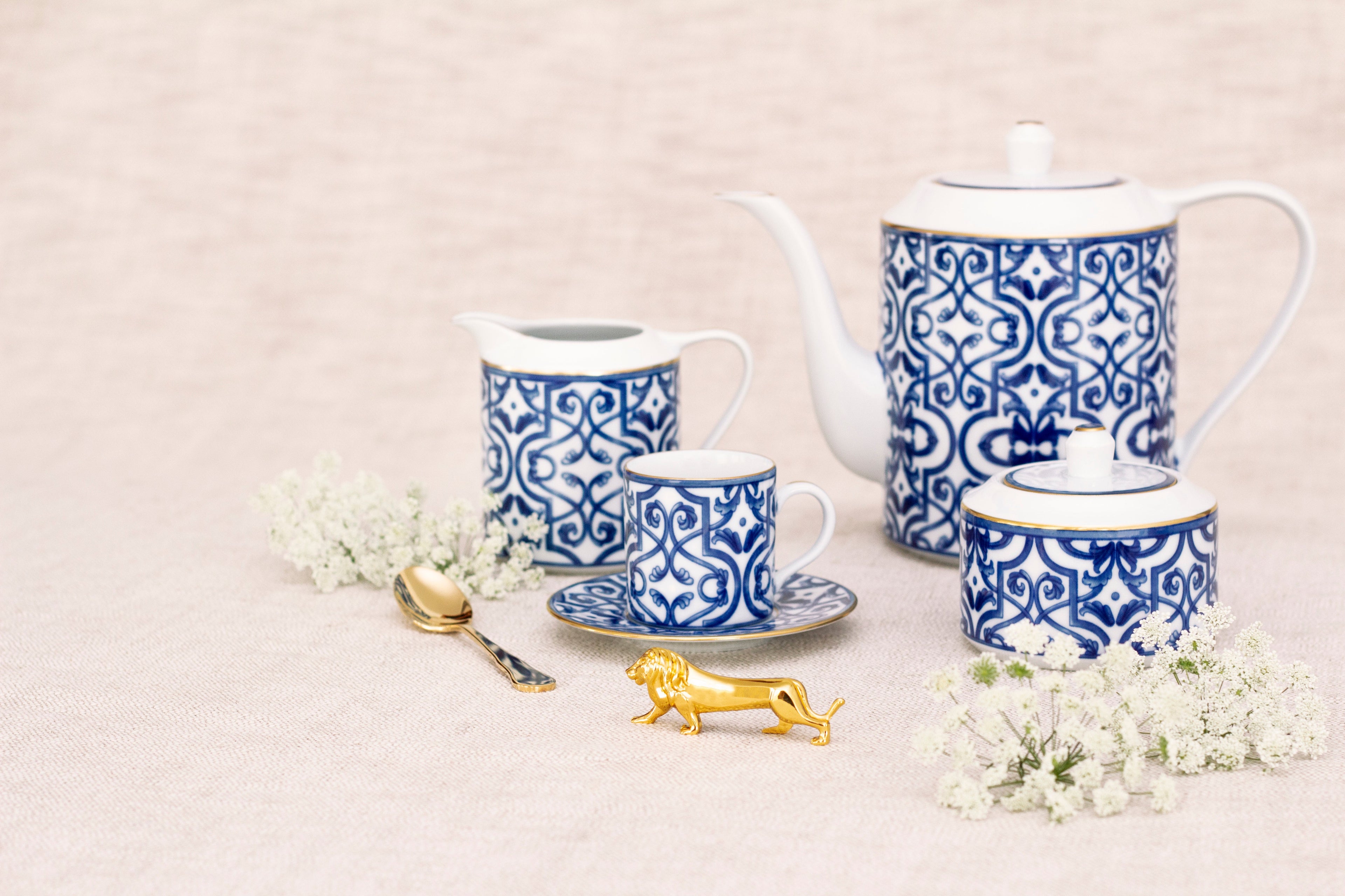 Blue Legacy Espresso Cup & Saucer (Set of 2)