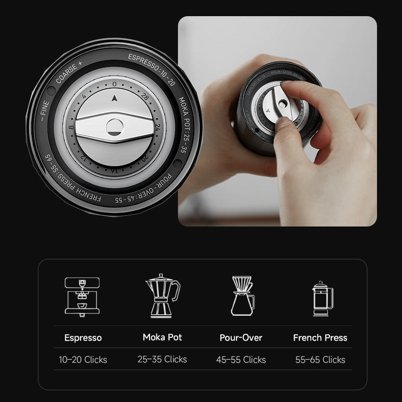 Z4 Manual Coffee Grinder – 48mm Stainless Steel Burr - Shop Coffee Hobby