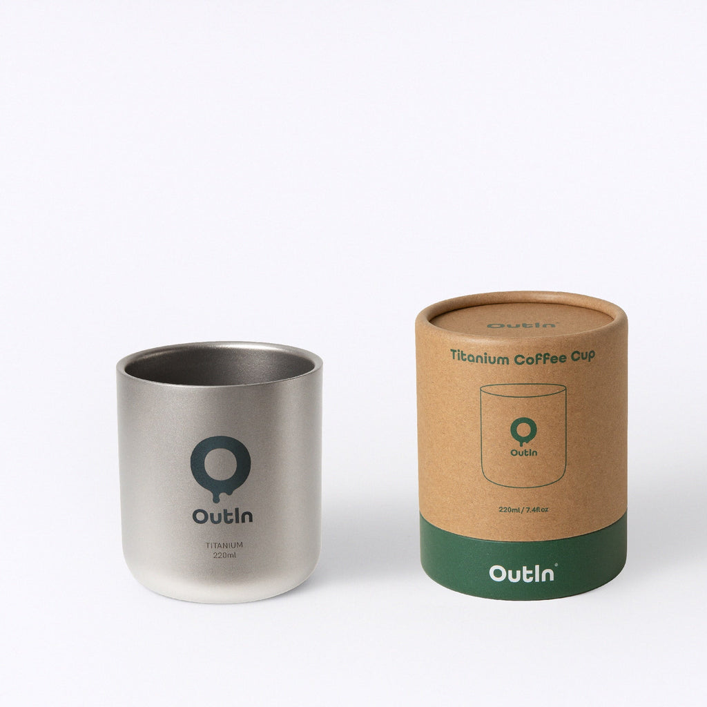 OutIn Double-Wall Titanium Coffee Cup