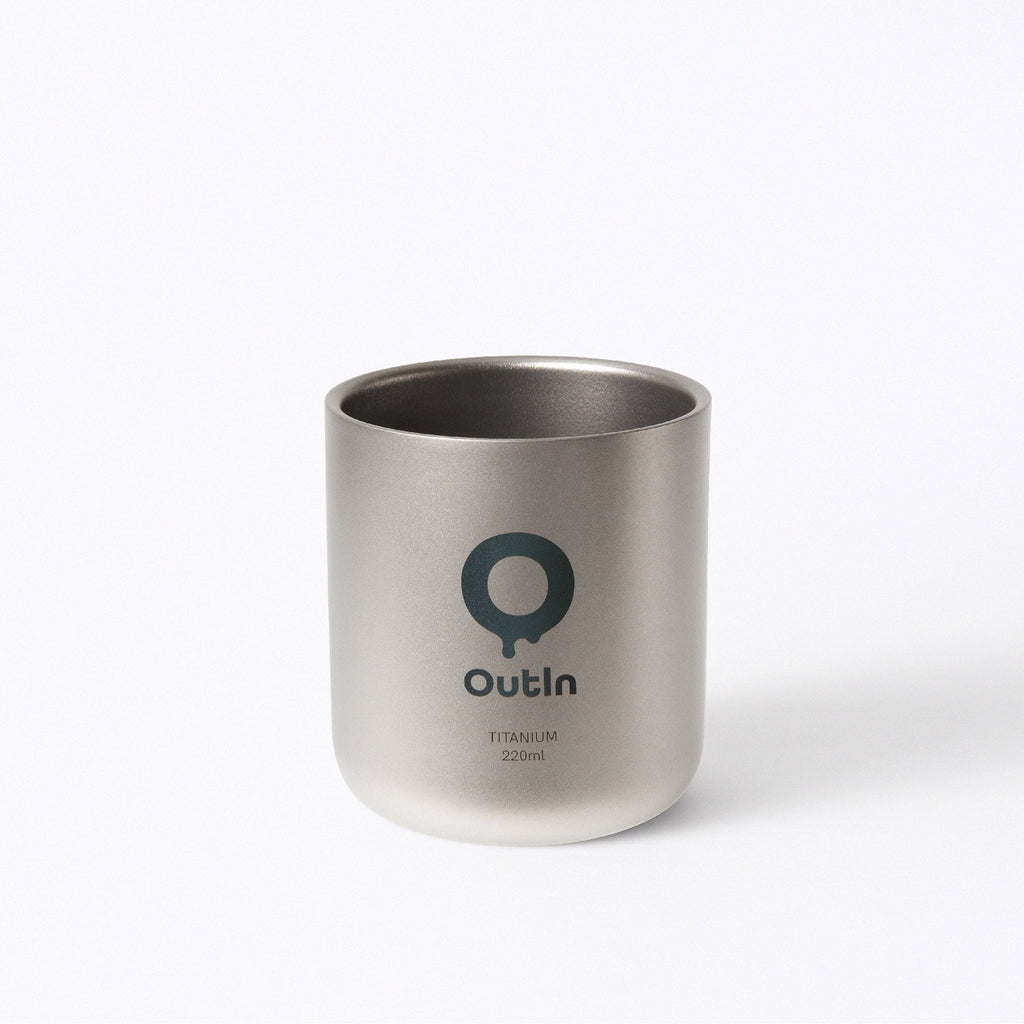 OutIn Double-Wall Titanium Coffee Cup