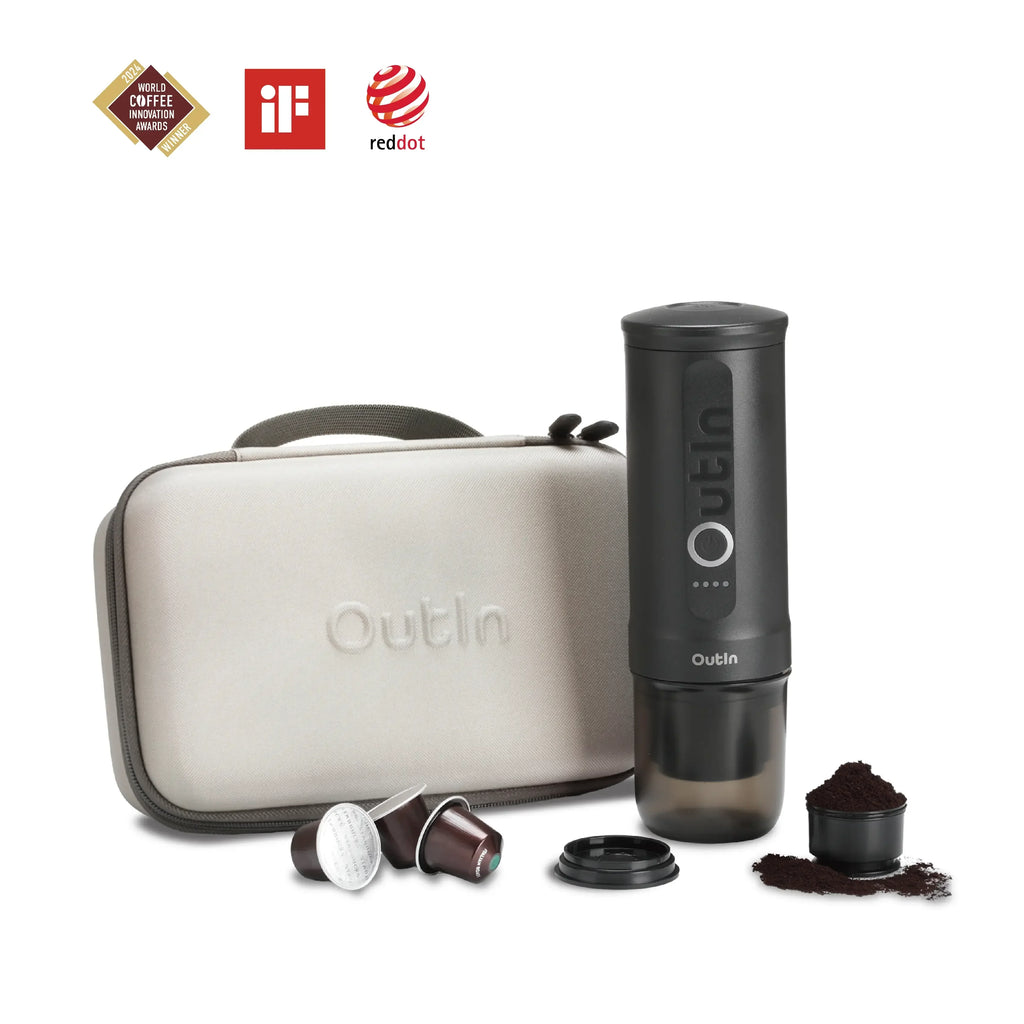 OutIn Nano Portable Espresso Gift Set – Space Grey
