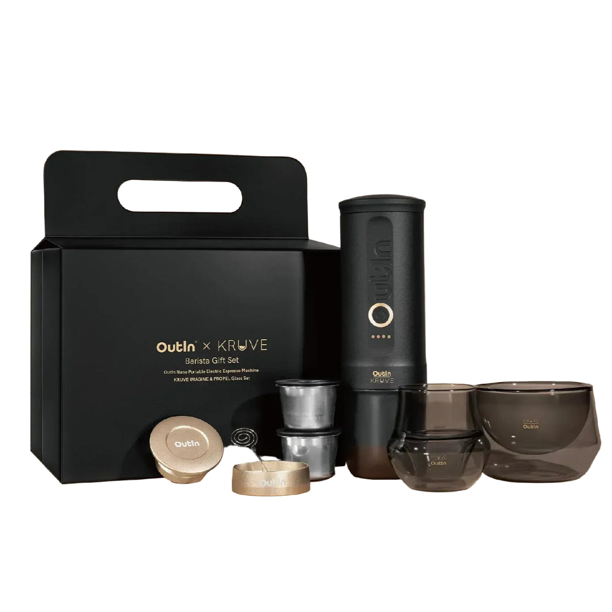 OutIn x KRUVE Portable Espresso Barista Gift Set