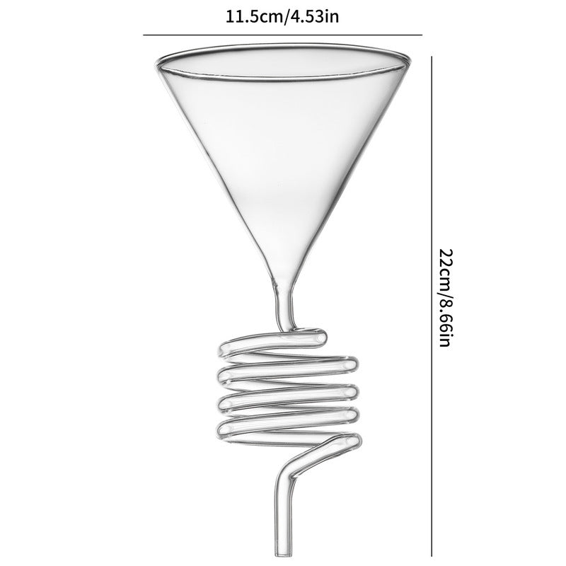 Version 01 Spiral-Design Pour-Over Coffee Stand and Dripper