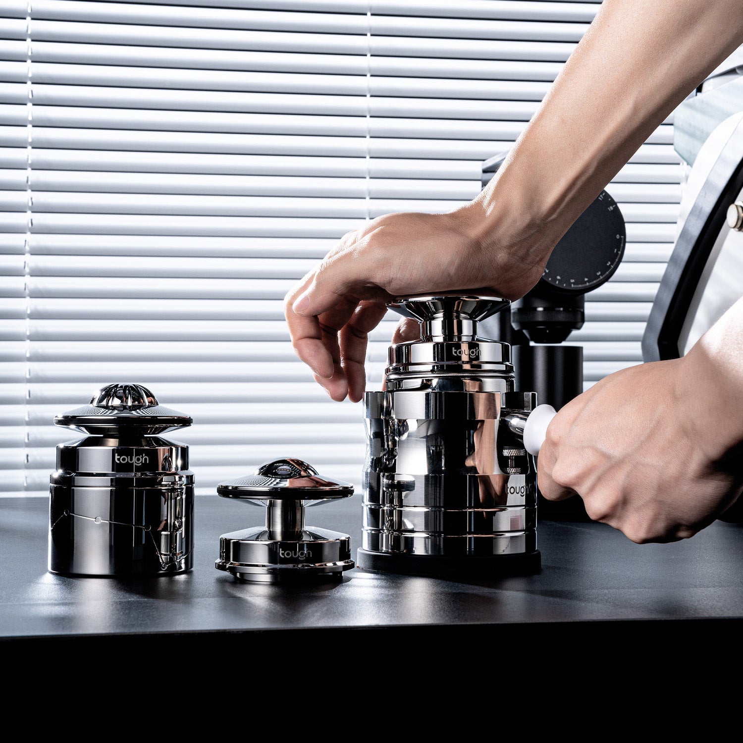 UFO Series Calibrated Tamper Sound Feedback - Shop Coffee Hobby