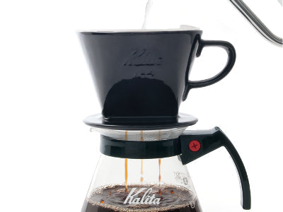 Kalita Style 102 Black Ceramic Pour-Over Dripper