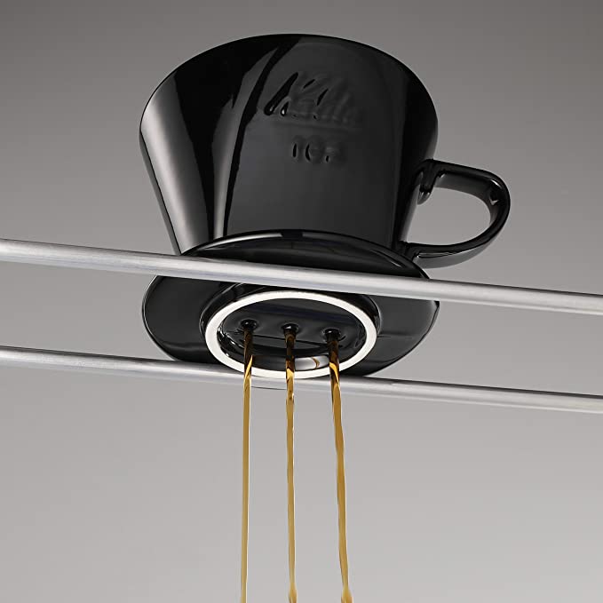 Kalita Style 102 Black Ceramic Pour-Over Dripper