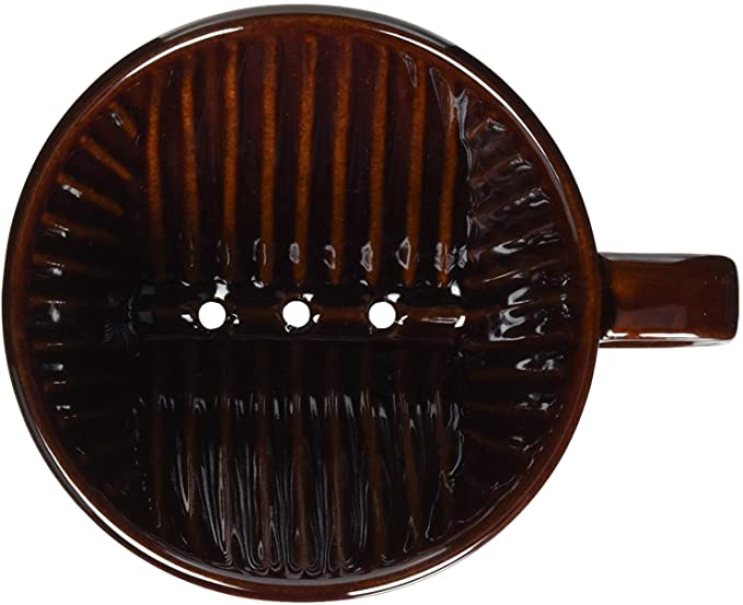 Kalita Style 102 Brown Ceramic Pour-Over Dripper