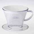 Kalita Style 102 Clear Plastic Pour-Over Dripper