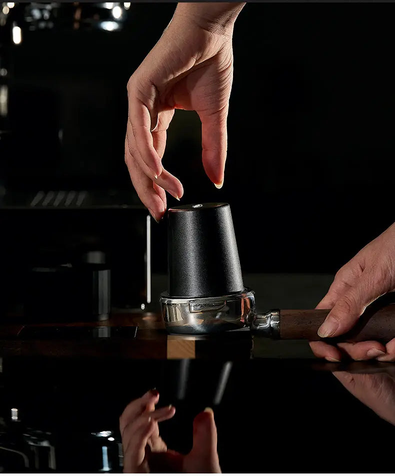 Inverted Aroma Espresso Dosing Cup – 51mm / 53–54mm / 58mm Stainless Steel