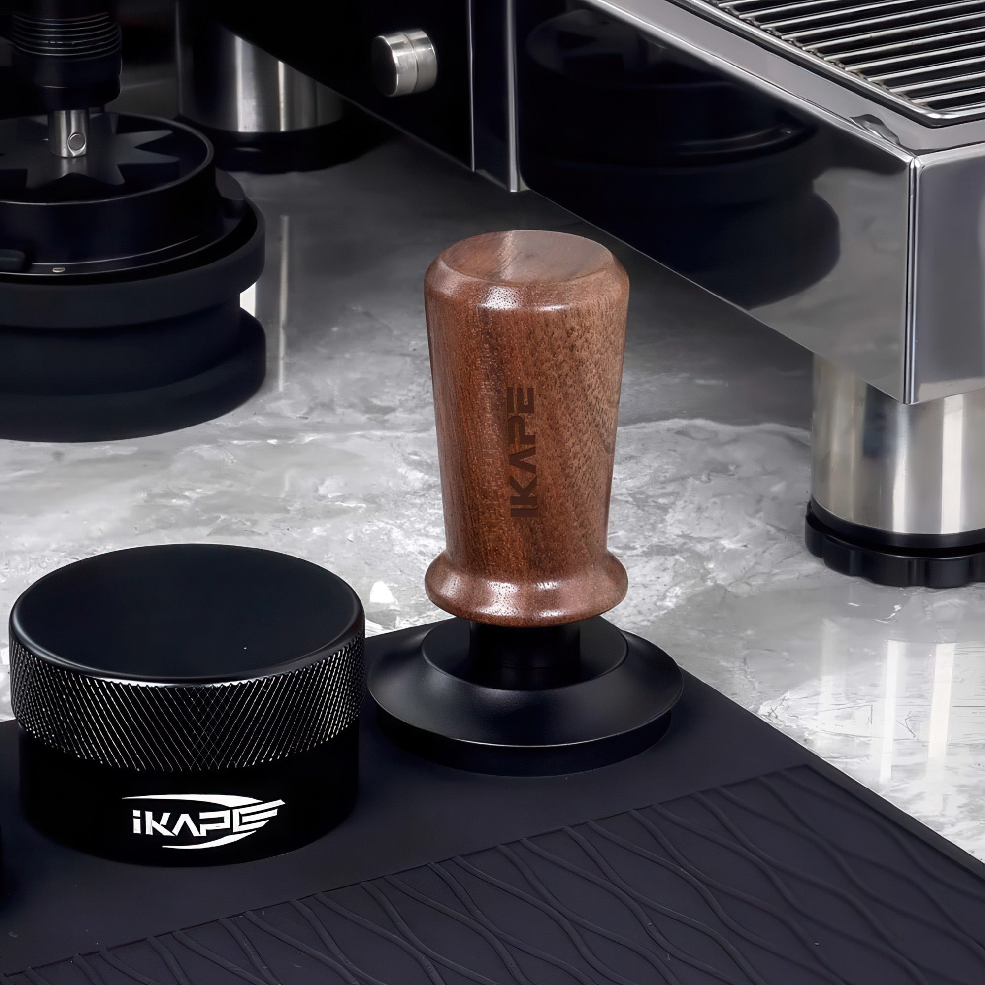 Black Edition Calibrated Coffee Tamper - Shop Coffee Hobby
