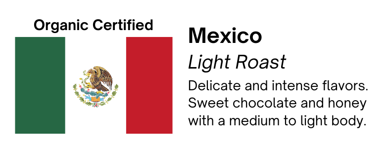 Mexico Light Roast Coffee | Bendix Coffee Roasters