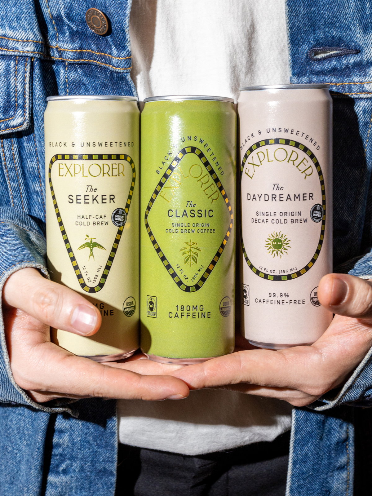 Ready-to-Drink Cold Brew Cans | Organic & Fair-Trade | Choose Your Caffeine Level