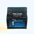 True Stone Coffee Roasters Cold Brew Blend – Medium Roast Coffee, Whole Bean 12oz