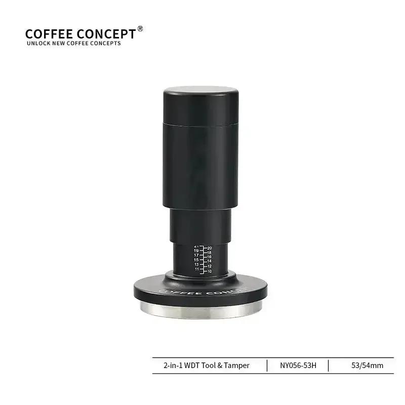COFFEECONCEPT Best 2-in-1 Espresso Tamper Set (53/54mm)