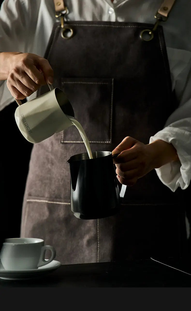 Best Geometric Milk Pitcher for Latte Art - Diamond Faceted 350ml/600ml