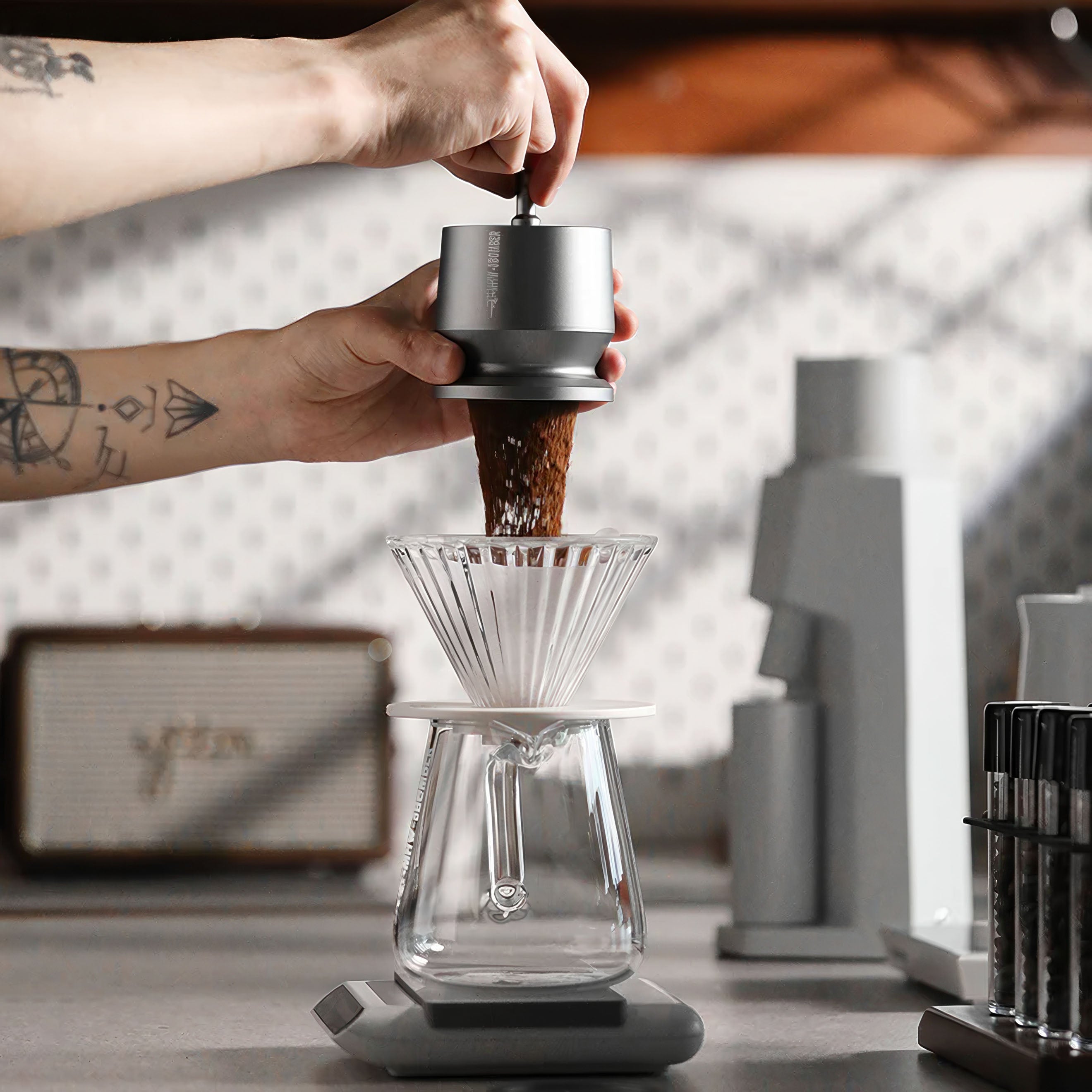Espresso Dosing Funnel - 50g Capacity - Shop Coffee Hobby