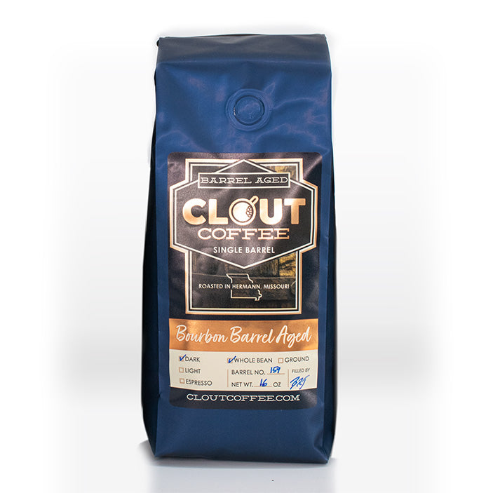 Bourbon Barrel Aged Colombian Coffee – Single Origin, 16oz - Shop Coffee Hobby