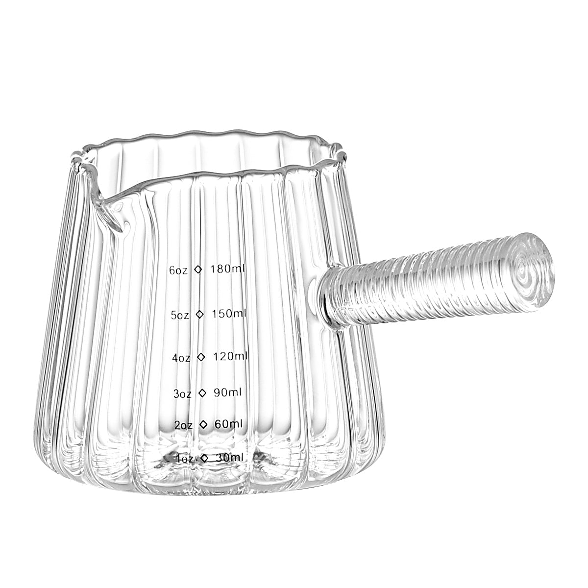 180ml Borosilicate Glass Coffee Cup with Handle - Shop Coffee Hobby