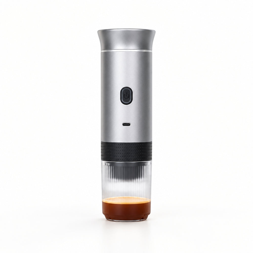 Rechargeable portable expresso maker