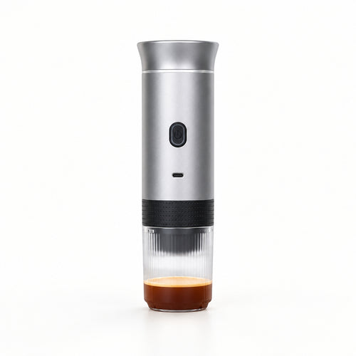 Rechargeable portable expresso maker