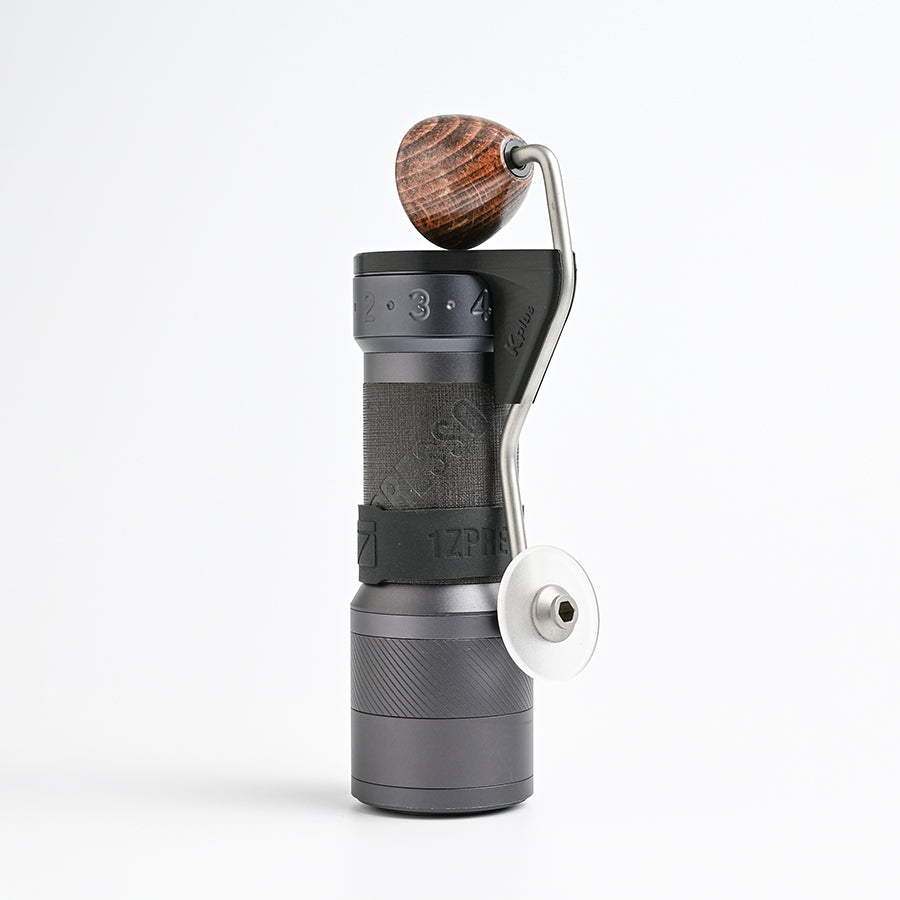 Cap and Handle Holder for Manual Coffee Grinders