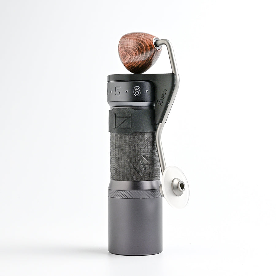 Cap and Handle Holder for Manual Coffee Grinders