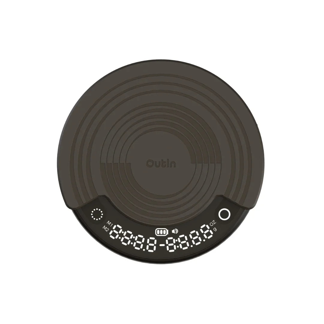 OutIn Claro Rechargeable Coffee Scale – 0.1g Precision