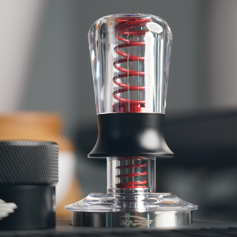 Transparent Coffee Calibrated Tamper - Shop Coffee Hobby