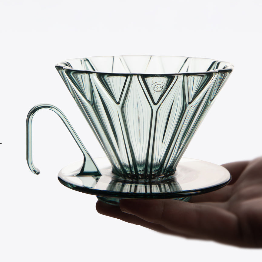 Diamond Pattern Prisma Pour Over Coffee Dripper - Shop Coffee Hobby