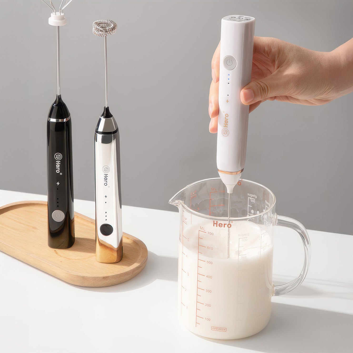 Handheld Milk Frother Electric Foam Maker - Shop Coffee Hobby