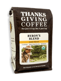 Thanksgiving Coffee Company Byron's Blend Light Roast Maracaturra Coffee Whole Bean / 12oz Bag