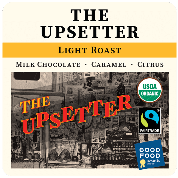 Award-Winning Light Roast version of The Upsetter Espresso Blend