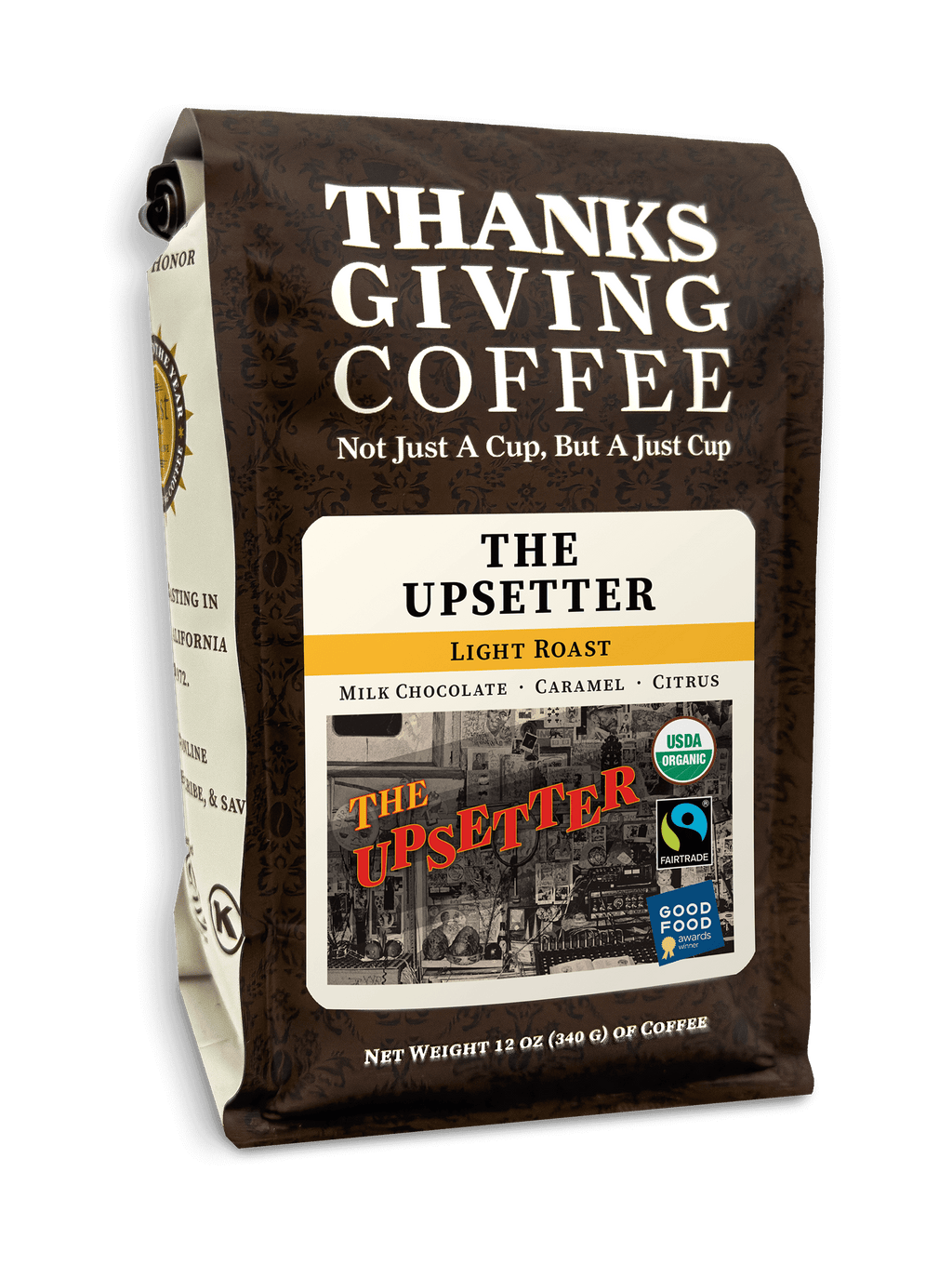 Thanksgiving Coffee Company - The Upsetter – Award-Winning Light Roast Espresso Blend
