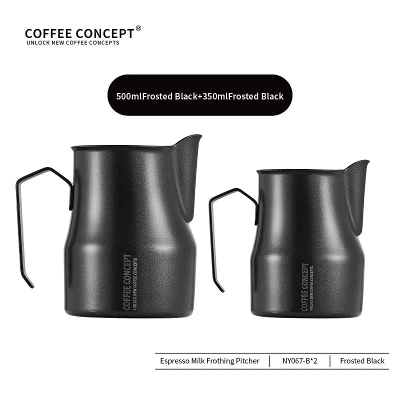Bell-Shape Milk Frothing Pitcher for Latte Art – 350ml & 500ml