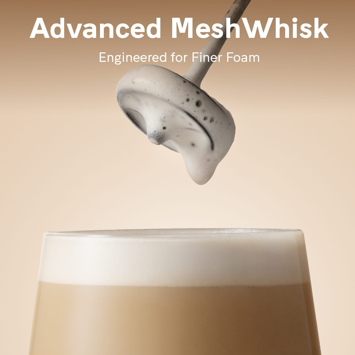 OutIn LattoGo Handheld Milk Frother for Latte Art