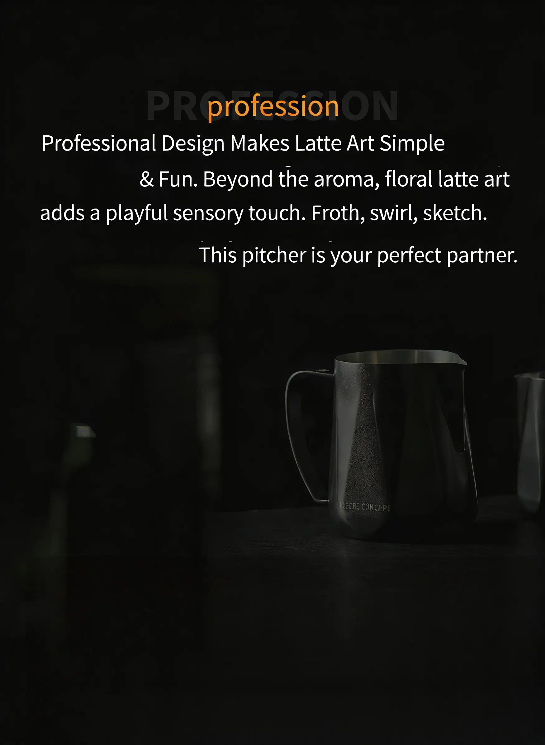 Best Geometric Milk Pitcher for Latte Art - Diamond Faceted 350ml/600ml