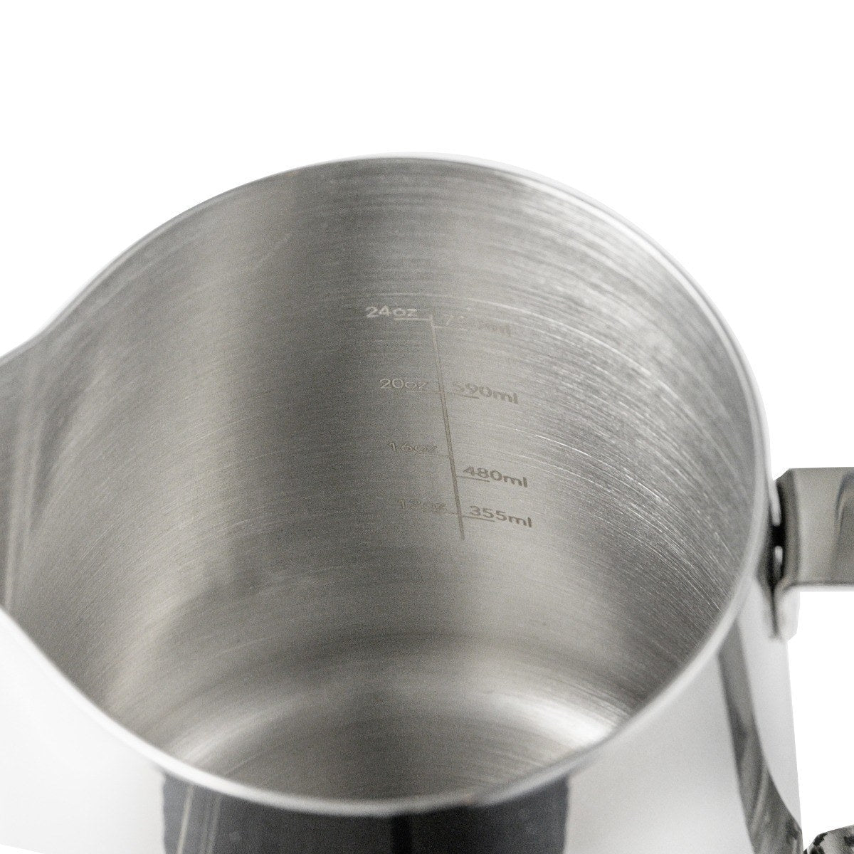 Barista Basics Milk Frothing Pitcher, 32oz, Silver