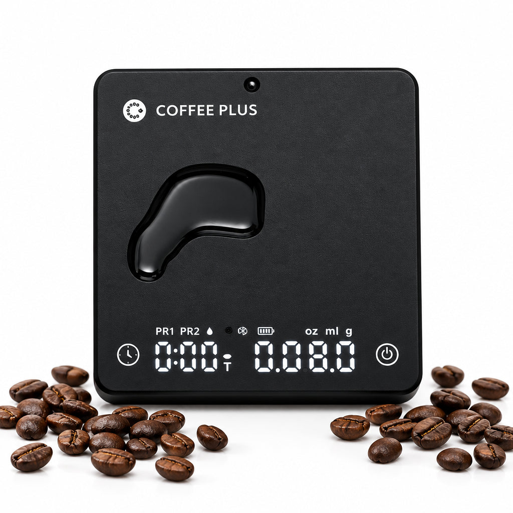 eprolo Digital Coffee Scale for Espresso & Pour-Over Brewing in Black.