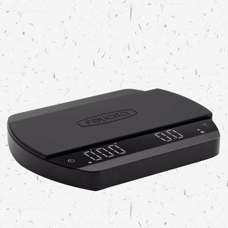 Felicita Arc Espresso Scale | Bluetooth | 0.1g / 2kg | USB-C Rechargeable | Water-Resistant