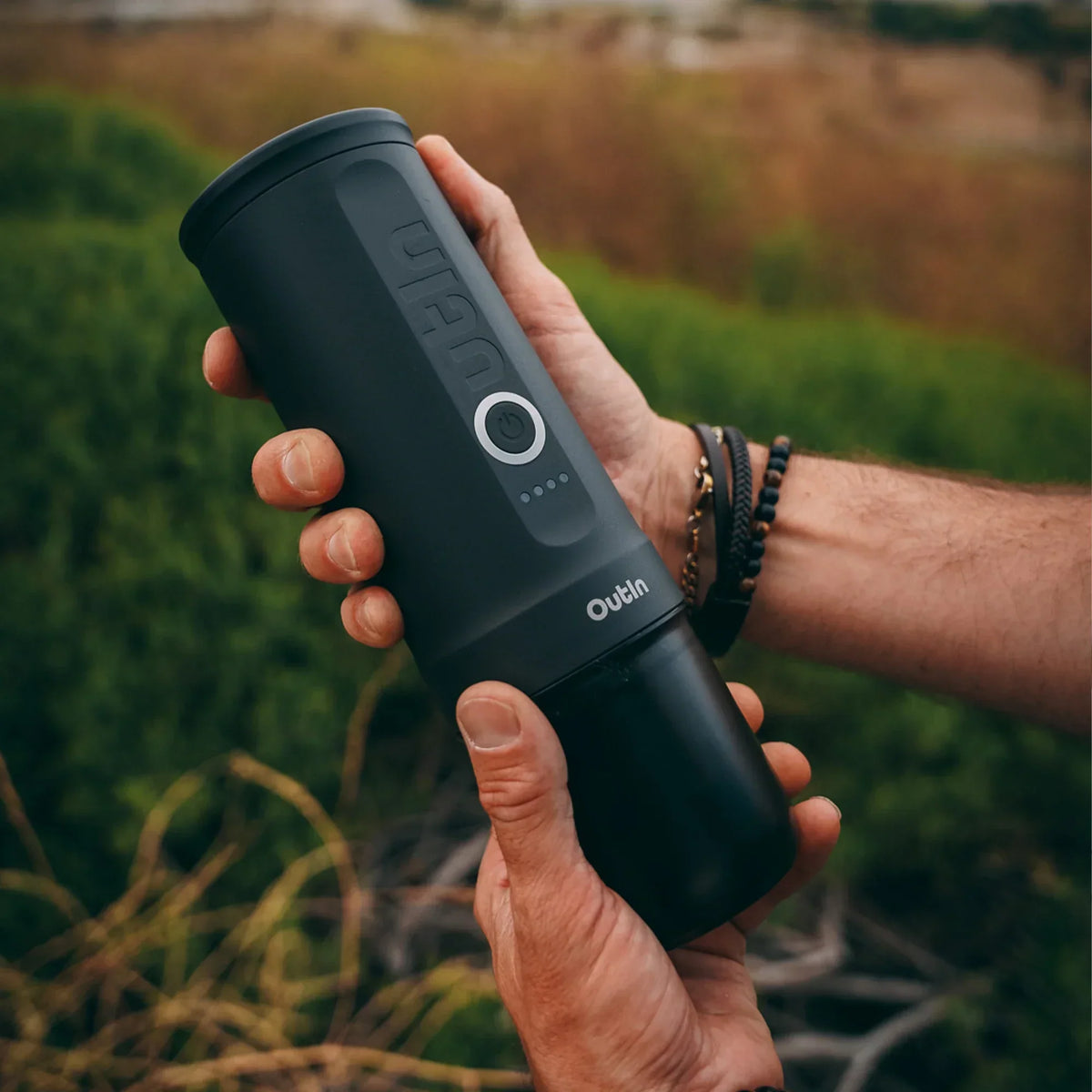 OutIn Nano Portable Electric Espresso Maker – Space Grey