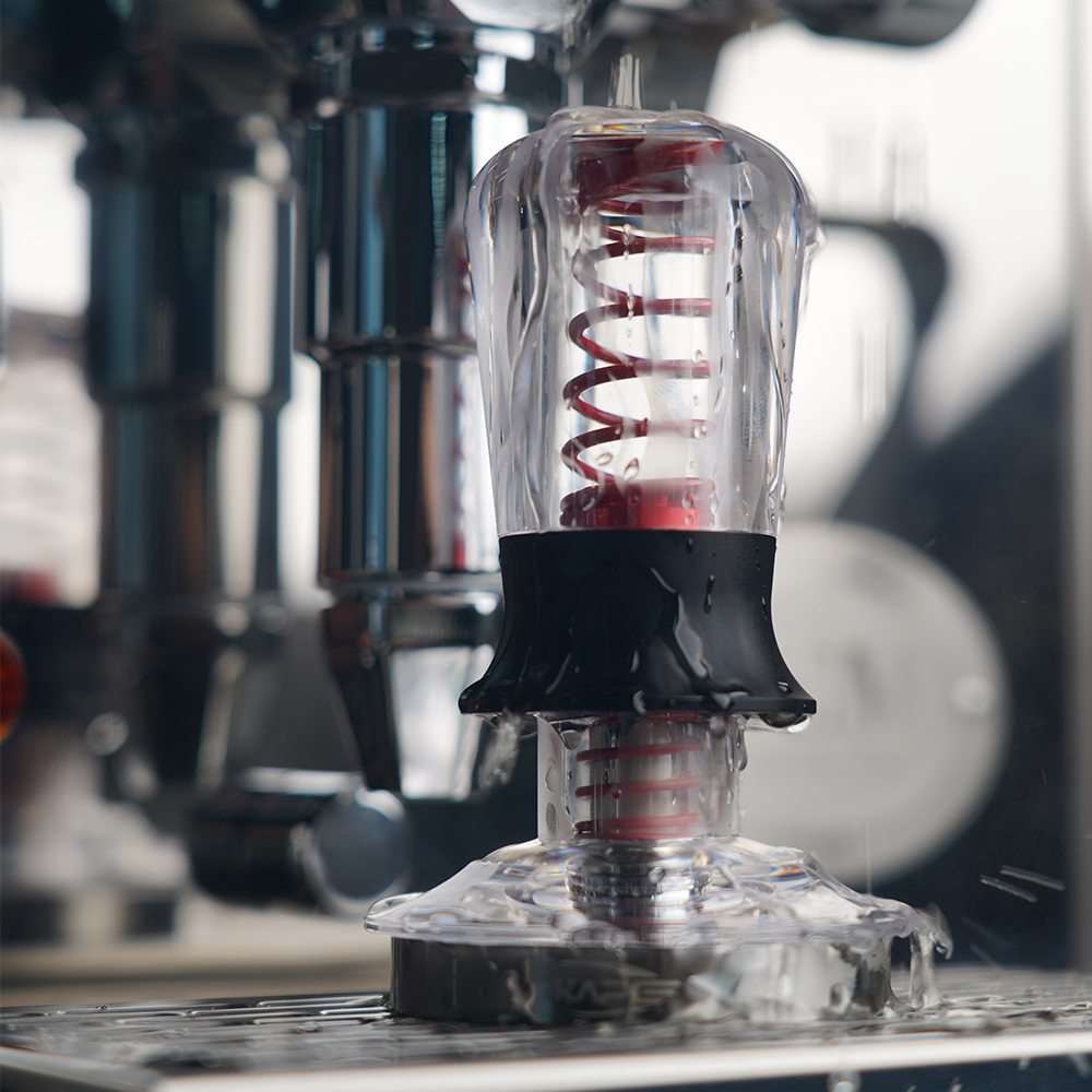 Transparent Coffee Calibrated Tamper - Shop Coffee Hobby