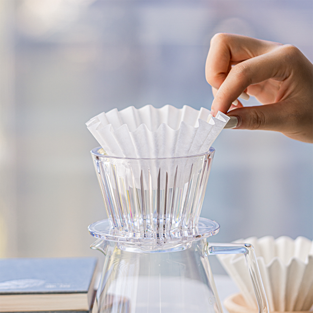 TIMEMORE Crystal Eye B75 Flat-Bottom Pour-Over Dripper