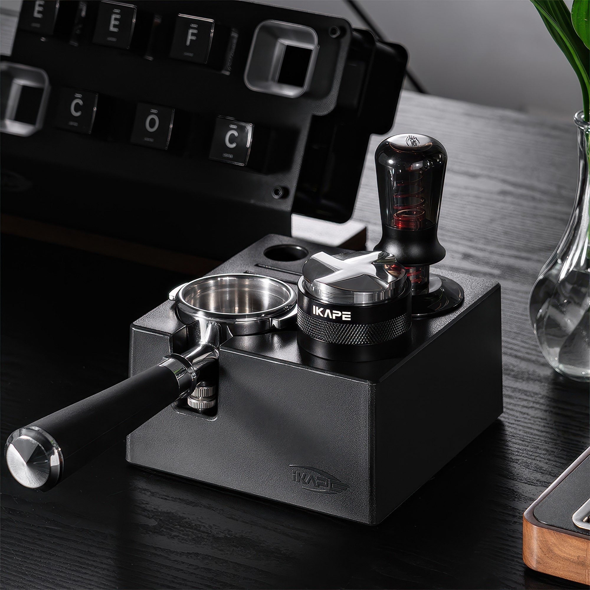 2 in 1 Adjustable Coffee Distributor & Tamper - Shop Coffee Hobby