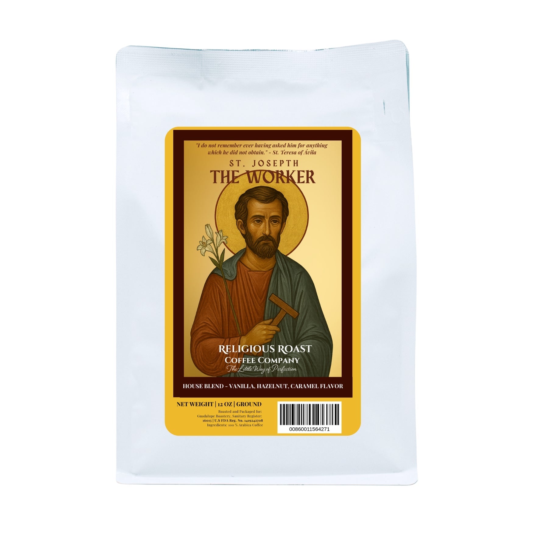 St. Joseph the Worker – Holy House Blend - Shop Coffee Hobby