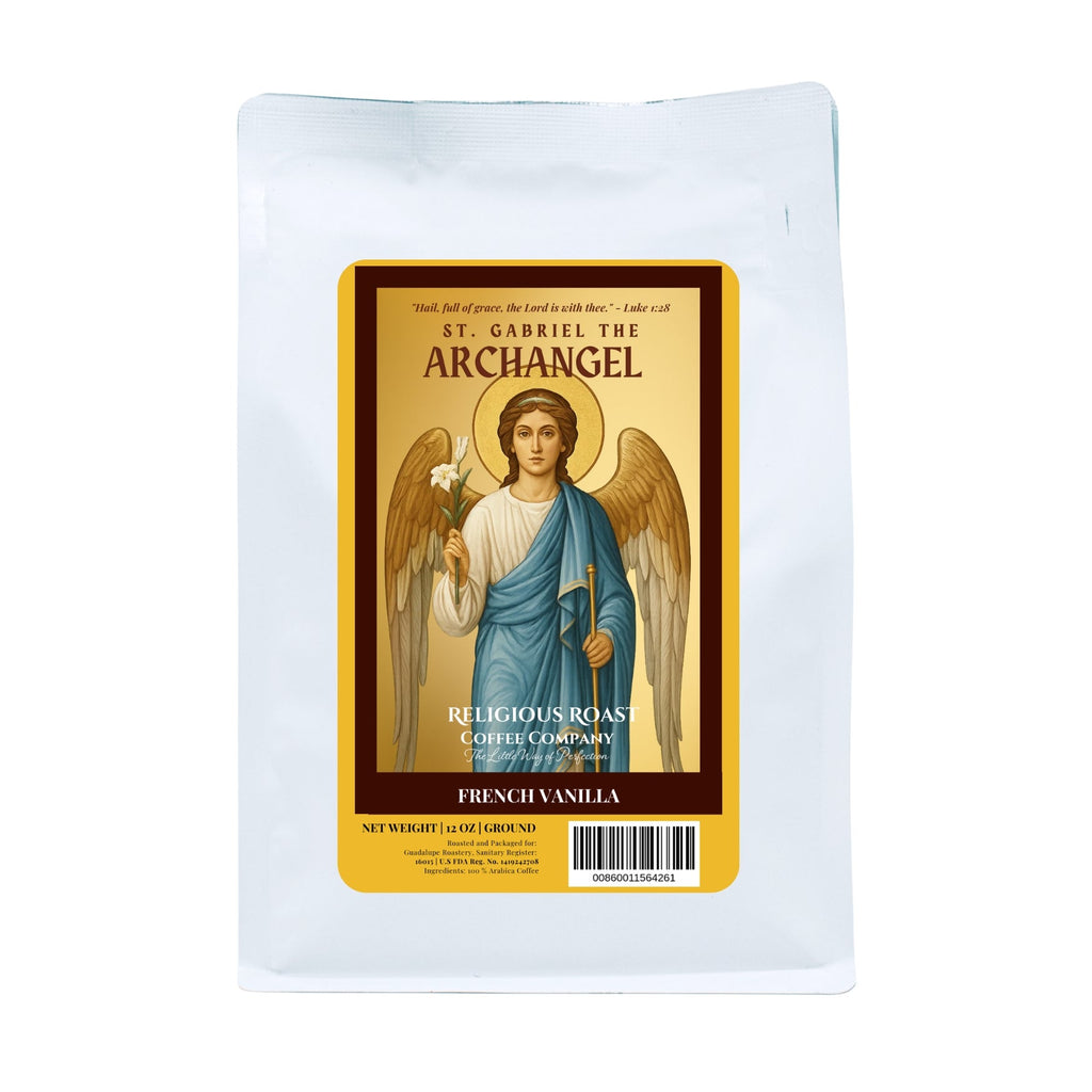St. Gabriel Archangel French Vanilla Flavored Coffee | Ground 12 oz