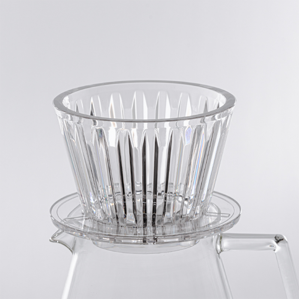 TIMEMORE Crystal Eye B75 Flat-Bottom Pour-Over Dripper