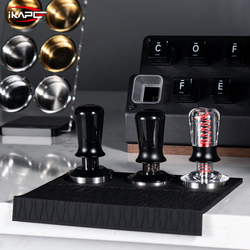 Transparent Coffee Calibrated Tamper - Shop Coffee Hobby